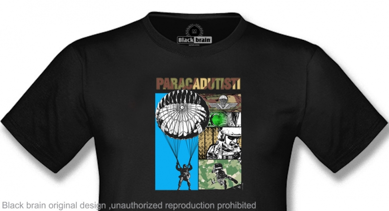 T-SHIRT PARACADUTISTI LUCE VERDE T-shirts