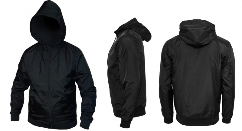 JACKET HOODY TERRACE BLACK Jackets