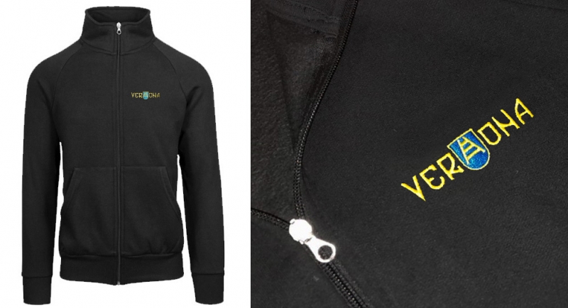 SWEAT JACKET FULL ZIP VERONA SCUDO SCALA Sweaters & Hoodies