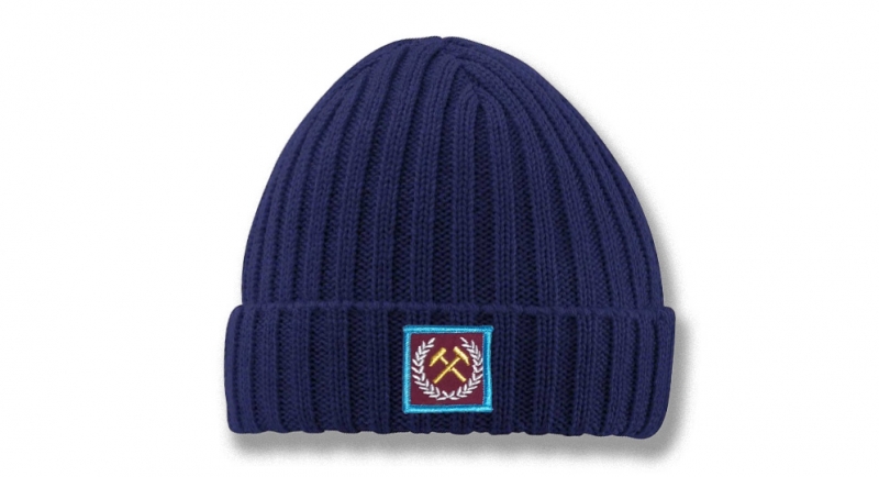 BEANIE RIBBED BLUE HAMMERS LAUREL Caps